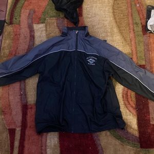 Black and gray windbreaker 3xl